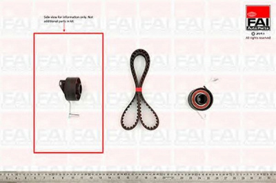 FAI AUTOPARTS tbk417 -  Комплект ремня ГРМ